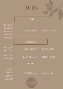 planning juin