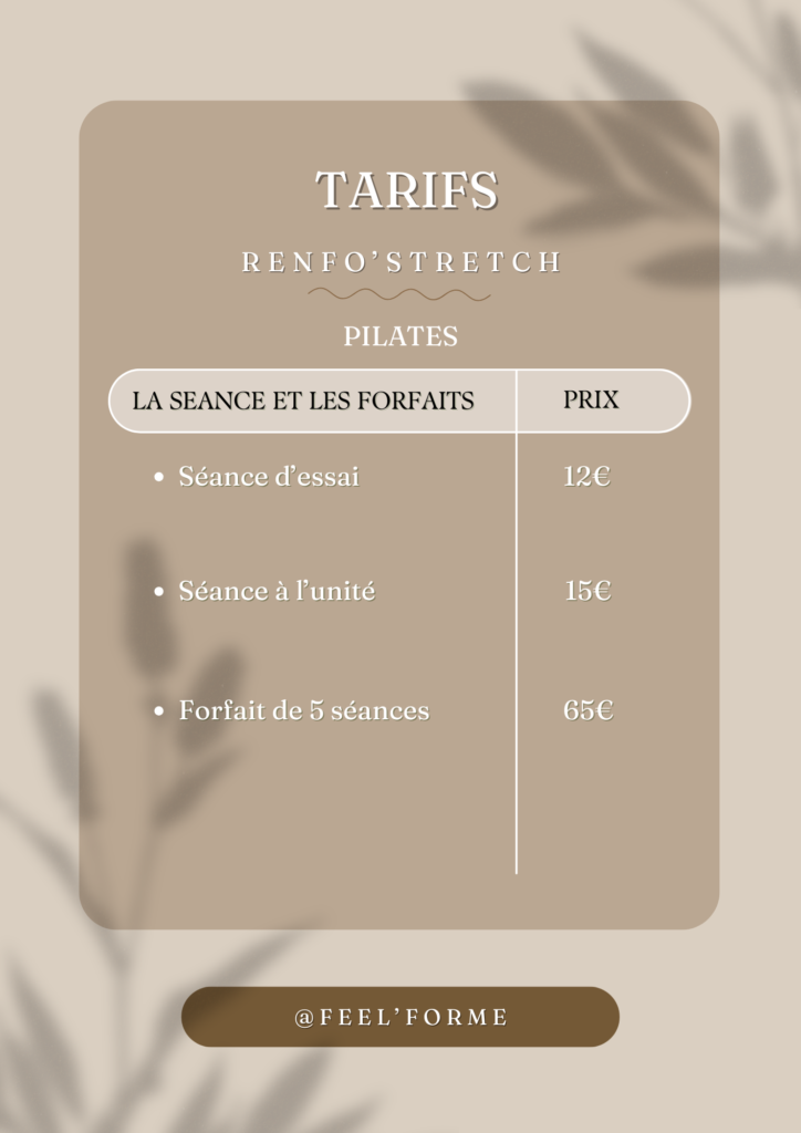 tarifs